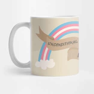 Unconditional Love Trans Ally Mug